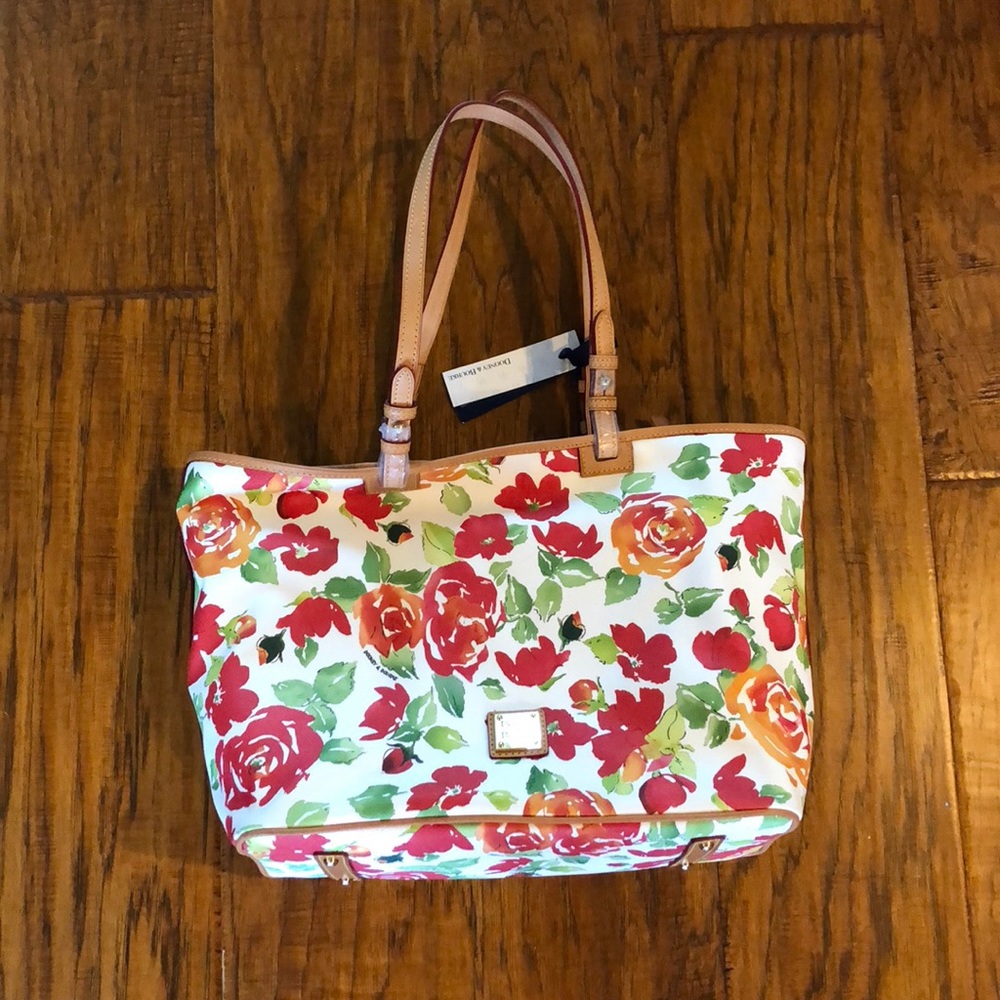 Dooney & Burke floral bag